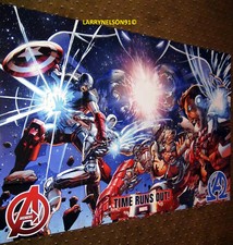 AVENGERS TIME RUNS OUT POSTER MARVEL 24X36 IRON MAN CAPTAIN AMERICA END OF TIMES