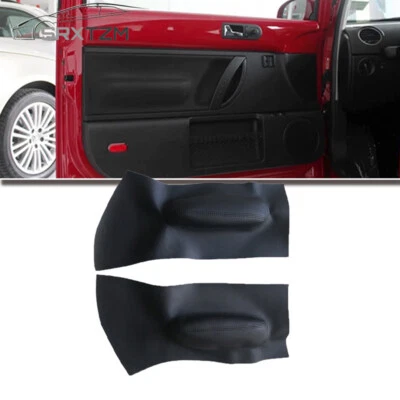 Real Leather Door Handle Armrest Panel Cover Fit For Volkswagen Beetle 1998-2010 — 第 1/4 张图片