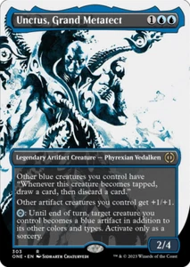 Unctus, Grand Metatect Borderless Ichor Phyrexia: All Will Be One MTG Rare - Picture 1 of 1