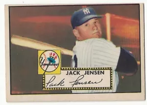1952 Topps #122 Jack Jensen VG - Picture 1 of 2