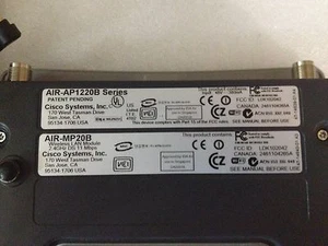 Cisco AIR-AP1220B-A-K9 with Adapter No antenna 90 days Warranty. Real time - Picture 1 of 4