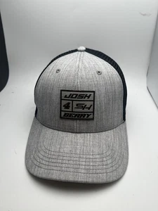 Josh Berry Hat Cap Snap Back Gray Black NASCAR Racing Trucker Mens 4 51 All Star - Picture 1 of 3