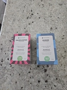 Tarjetas Flash Think Tank Scholar MULTIPLICACIÓN y DIVISIÓN 335 Tarjetas Edades 8+ - Imagen 1 de 5