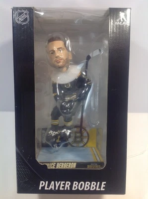 Patrice Bergeron Boston Bruins Highlight Series Bobblehead NHL Hockey Foco Foto 1 de 4