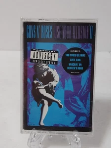 NEW! Guns N Roses Use Your Illusion II Cassette SEALED Cassette Geffen Records - Picture 1 of 8