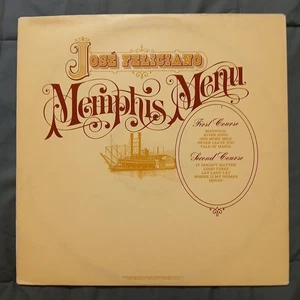 José Feliciano – Memphis Menu Vinyl LP Album Record 1970s Pop Rock Soul Stereo - Imagen 1 de 13