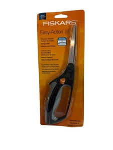 Fiskars Easy-Action Fabric Scissors, Arthritis Friendly, No. 8 NEW - Picture 1 of 2