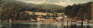 POTTSVILLE PENN PA Tumbling Run FOLD-OPEN Antique Postcard - Picture 1 of 2