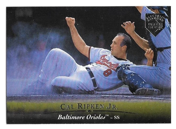 CAL RIPKEN JR 1995 UPPER DECK 电动钻石 365 巴尔蒂莫尔孔名人堂 — 第 1/1 张图片