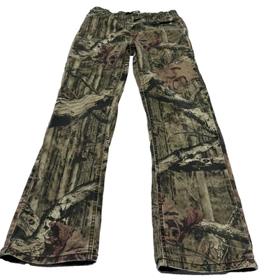 Pantalones Mossy Oak Niños Medianos Camuflaje Exterior Camuflaje Juvenil. La cintura necesita coser. Foto 1 de 4
