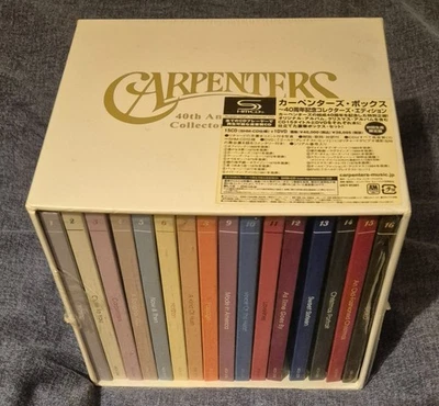 Carpenters - 40th Anniversary Collectors Set - 15 CDs & DVD - Ltd Edition Japan - Image 1 of 4