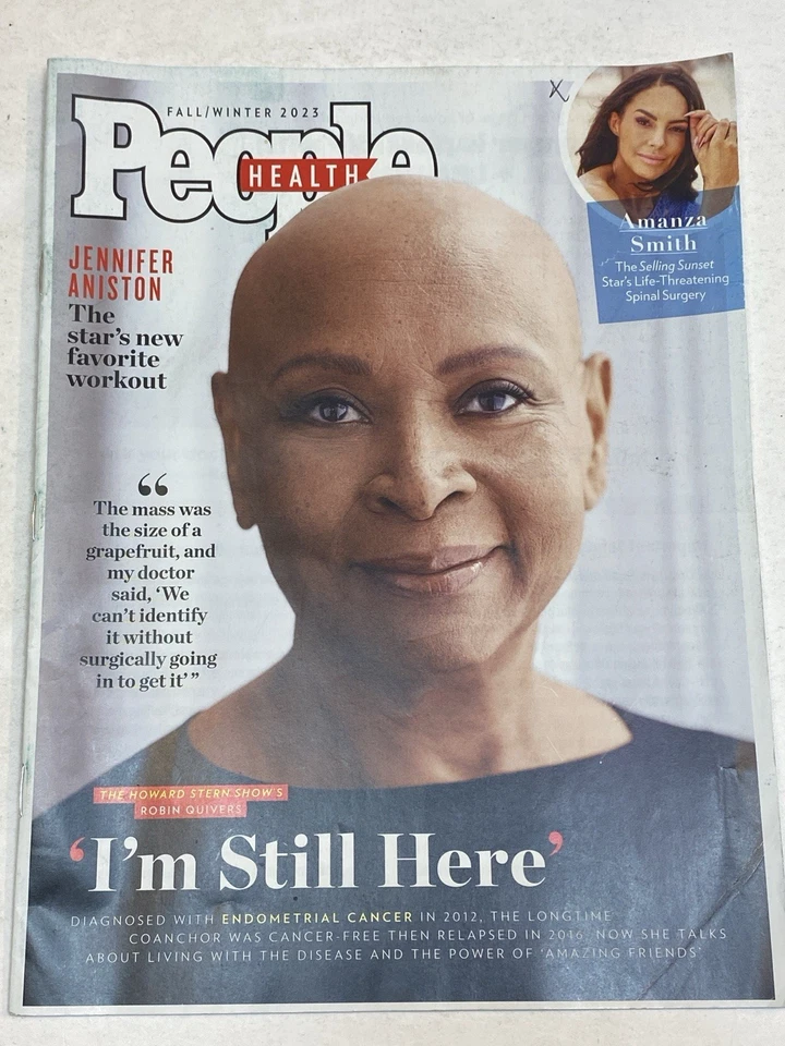 People Health Magazine Winter 2023 Robin Quivers Amanza Smith Jennifer Aniston - Image 1 of 1