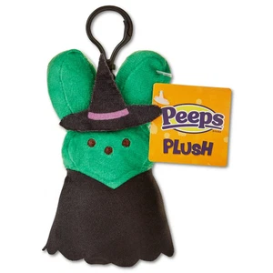 PEEPS Halloween 4" CONEJITO BRUJA MOCHILA CLIP Peluche con Sombrero ***LEER*** - Imagen 1 de 2