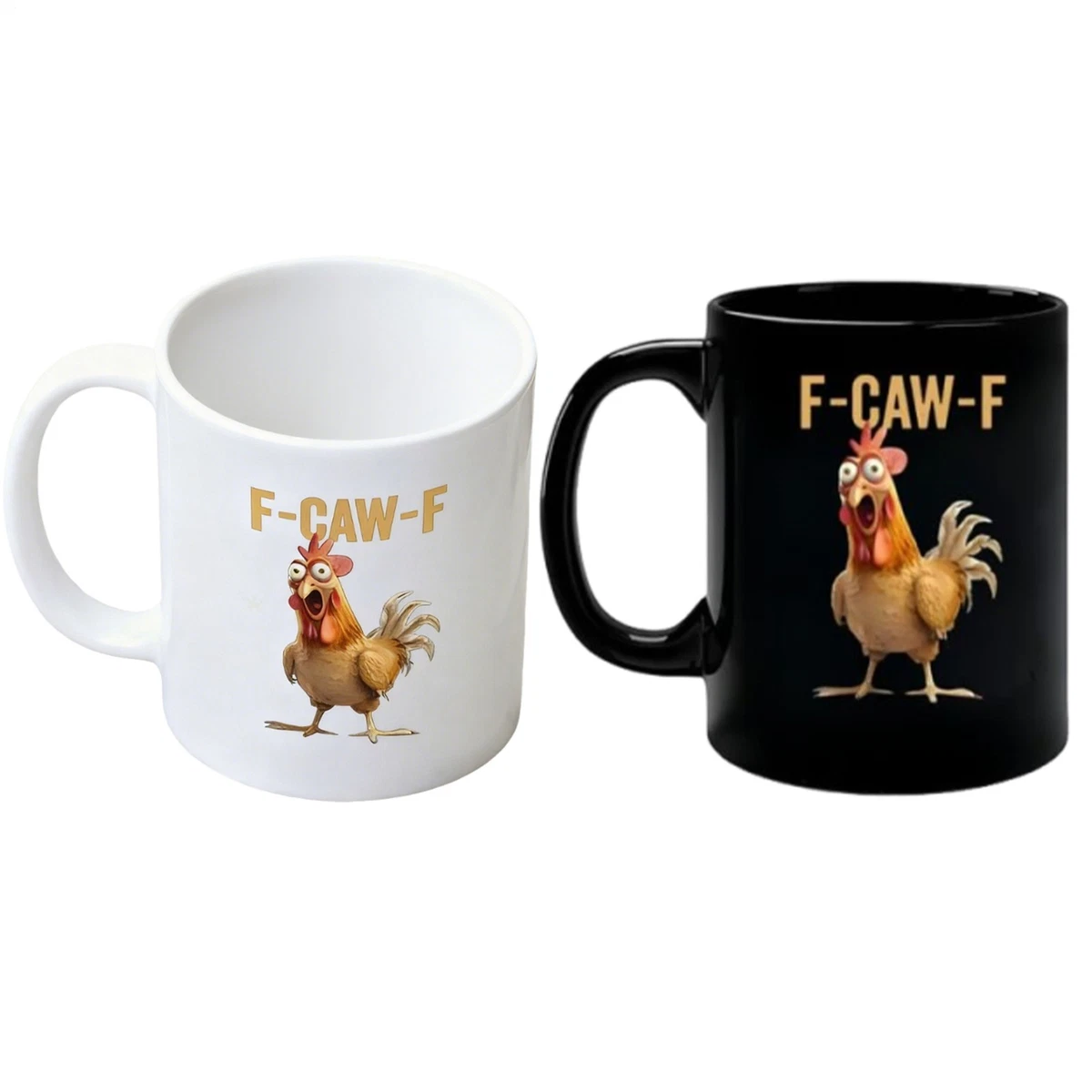 Hühner-Tasse Mit Spruch – 330 Ml, Spülmaschinenfest, Beidseitig Bedruckt, Geschenk Für Hühner-Fans