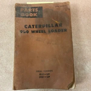 CAT Caterpillar 950 PARTS MANUAL BOOK CATALOG LIST WHEEL LOADER sn 81J1, 31K1-UP - Picture 1 of 4
