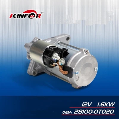 Motor de arranque Fred para Toyota Corolla ZRE152.ZRE182.9*.QDY12YY16.28100-37021.281 Foto 1 de 2