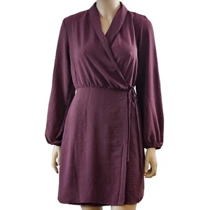 Gilli Women's Long Sleeve Wrap Dress NWT - Picture 1 of 8