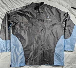 Disney Parks Disneyland Resort Windbreaker Jacket Blue Gray XXL 2XL Blue Grey - Picture 1 of 8