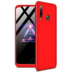 Cover for Huawei P30 Lite New Edition Front Retro 360° Armor + Tempered Glass