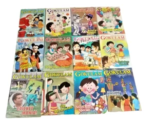 Lote de 12 libros Gokulam La revista para niños inglés 80 páginas cada año 2010-12 - Imagen 1 de 13