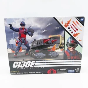 COBRA SCRAP IRON ACTION FIGURE G.I. Joe Classified Series & Anti-Armor Drone NEW - Picture 1 of 4