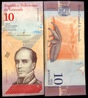 Venezuela 10 Bolivares World Paper Money Unc Currency Bill Free Shipping