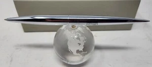 Webster University Kugelschreiber montiert auf Glaskugel im Präsentationsetui - Bild 1 von 4