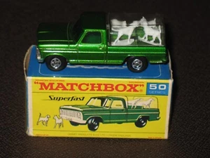 MATCHBOX LESNEY FORD KENNEL TRUCK MB 50A-01 (MIB) - Picture 1 of 12