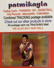 1996 Select AFL Classic Metal Future Hall Of Fame HF5 Roger Merrett Brisbane