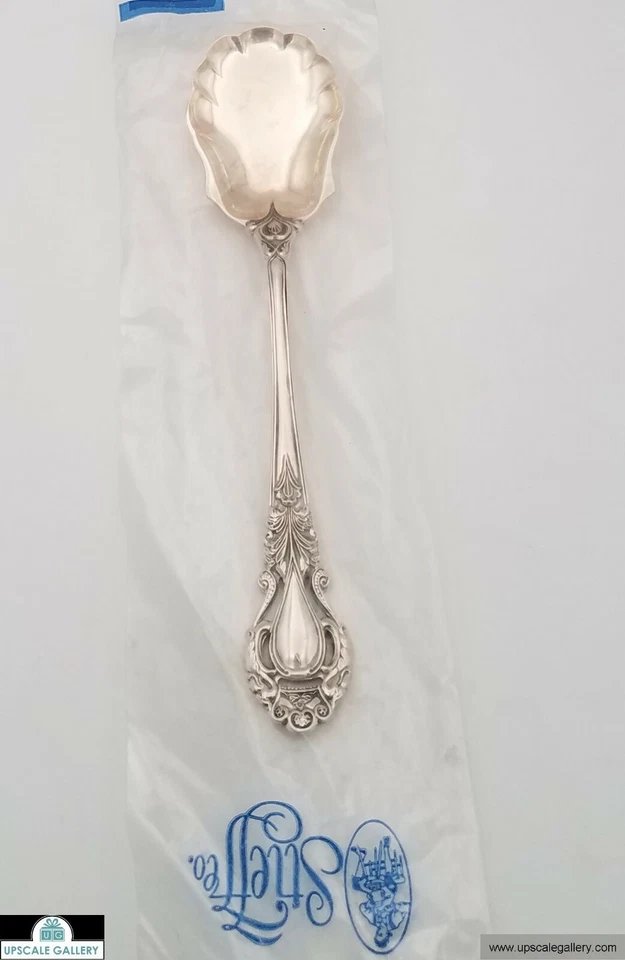 Cuchara de azúcar de plata esterlina Stieff Royal Dynasty 6" *NUEVA* Foto 1 de 1