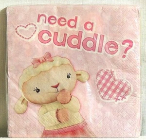 DOC McSTUFFINS  16 PAPER LUNCH NAPKINS  --PARTY SUPPLIES - Picture 1 of 2