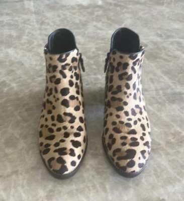 Botines Harrington Grand Slouch con estampado de leopardo Cole Haan talla 9 nuevos sin caja Foto 1 de 4