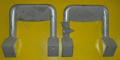 PAIR BULLY ALUMINUM TRUCK SUV SIDE STEP NERF BAR FOR FORD MERCURY DODGE CHEVY - Image 1 of 4