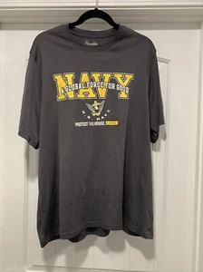 UNDER ARMOUR XL HeatGear Loose Gray Short Sleeve Shirt US Navy Global Force - Bild 1 von 7