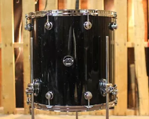 DW Performance Black Mirra Floor Tom - 16x16 - Bild 1 von 1