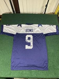 Men's Reebok Gridiron Classic Dallas Cowboys Tony Romo Throwback Jersey Sz L - Picture 1 of 11