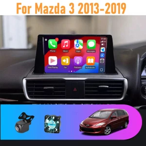 Wireless Carplay 4-64GB Android For Mazda 3 2013-2019 Car Stereo Radio GPS WIFI - Picture 1 of 18