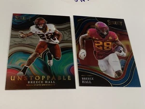 Breece Hall Iowa St/Jets RC 2 Karten Lot! Tolles ausgewähltes Draft Picks Lot!! - Bild 1 von 5
