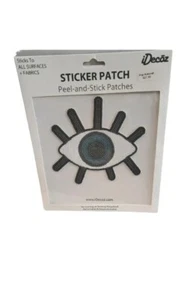 iDecoz Peel and stick patches Sticker Patch sequin Evil Eye - Picture 1 of 6
