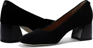 Donald Pliner Women's Aquarius 2" Block Heels,Square Closed Toe Chunky Heels 9.5 - Picture 1 of 6