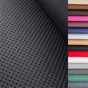 0,5m PERFORIERTES ÖkoLeder SOFT GTS Polsterstoff Polstermaterial Automaterial - Bild 1 von 21