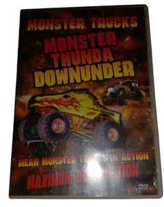 Monsters Trucks Monster Thunda Down Under DVD LIKE NEW Condition Region 4 - Picture 1 of 5