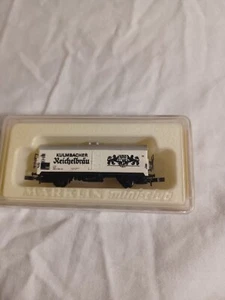 Z Scale Marklin 8604 KULMBACHER Reichelbrau Reefer Beer Car EUC - Picture 1 of 13