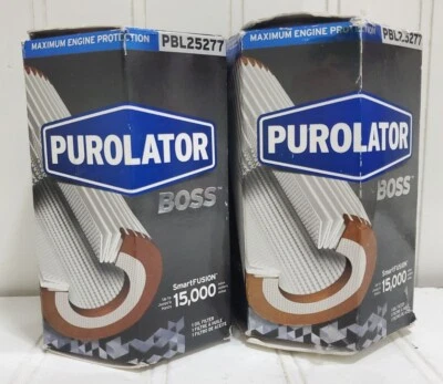 2 pc Purolator BOSS PBL25277 Engine Oil Filters for Lubricant Change - Image 1 of 4