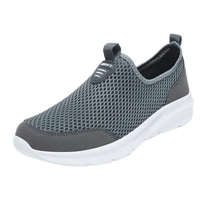 Extra Wide Size 15 Men's Breathable Summer Sneakers - Casual Lace-Up Shoes - Picture 1 of 12