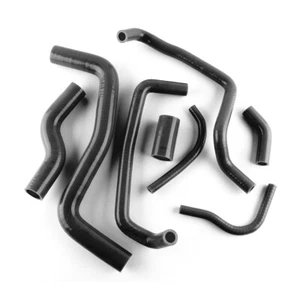 For 93-97 Toyota Corolla 1.8 AE 101 102 111 4AFE 7AFE Radiator Coolant Hose BLK - Picture 1 of 7