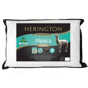 Herington Standard Size Australian Lightweight Firm Feel Alpaca Pillow - Picture 1 of 1