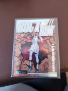 GIANNIS ANTETOKOUNMPO 2023-24 Recon Rock The Rim  Bucks! - Picture 1 of 2