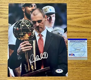 Rick Carlisle Dallas Mavericks Coach Signed 8x10 Photo PSA Dirk Nowitzki A - Picture 1 of 1