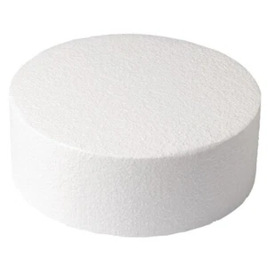 5 of Round Straight Edged Cake Dummies - 3" to 16" diameter x 2" to 5" deep - Picture 1 of 3